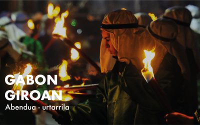 El Ayuntamiento de Andoain adapta la programación de GABON GIROAN a la situación epidemiológica del coronavirus