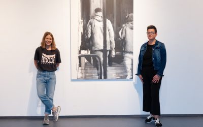 Udane Juaristi ha inaugurado en Bastero su nueva exposición BIDAI APUNTEAK