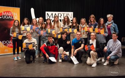 Los premios de la XXVI edición del concurso de cuentos Martin Ugalde se han repartido en Bastero