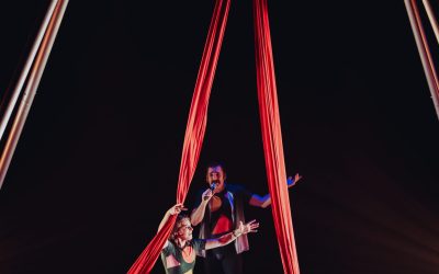 La Compañía de Circo Contemporáneo Berdinki ofrece en Bastero el espectáculo «Leinu»